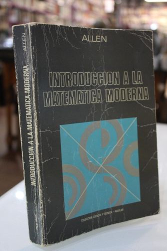 Portada del libro de Introducción a la matemática moderna
