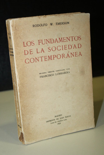 Portada del libro de Los fundamentos de la sociedad contemporánea