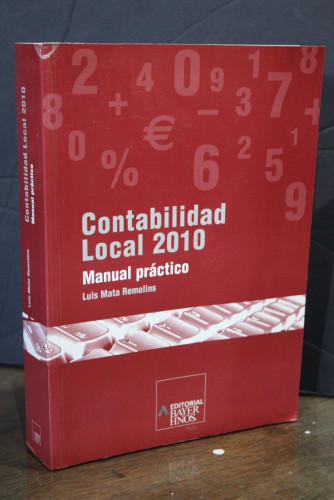 Portada del libro de Contabilidad Local 2010. Manual práctico