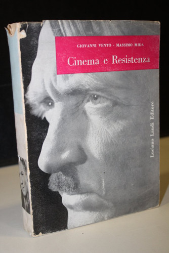 Portada del libro de Cinema e Resistenza.- Giovanni Vento. - Massimo Mida.