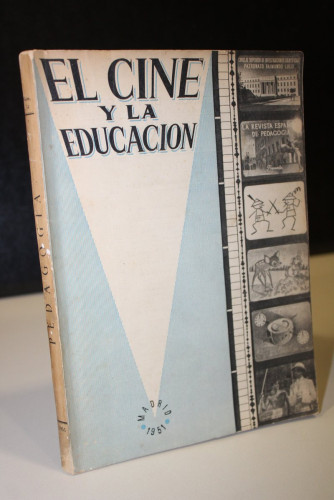 Portada del libro de Revista Española de Pedagogía, núm 34.- El Cine y la Educación.