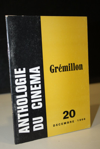 Portada del libro de Anthologie Du Cinéma: Grémillon. Nº 20-Decembre 1966