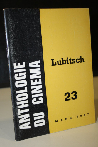 Portada del libro de Anthologie Du Cinéma: Lubitschk. Nº 23-Mars 1967