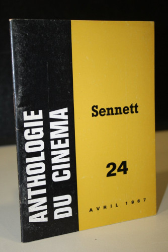 Portada del libro de Anthologie Du Cinéma: Sennett. Nº 24-Avril 1967