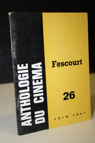 Portada del libro de Anthologie Du Cinéma: Fescourt. Nº 26-Juin 1967