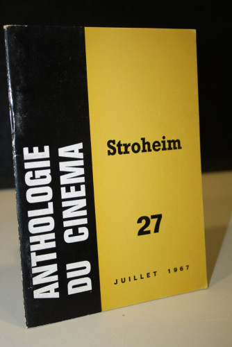 Portada del libro de Anthologie Du Cinéma: Stroheim. Nº 27-Juillet 1967