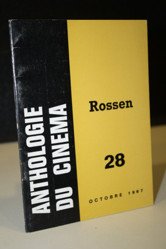 Portada del libro de Anthologie Du Cinéma: Rossen. Nº 28-Octobre1967