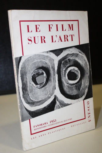 Portada del libro de Le Film sur l'Art. Panorama 1953. Repertoire International Illustre.