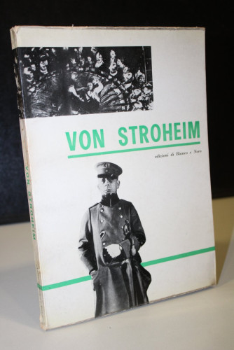 Portada del libro de Erich von Stroheim (1885-1957).- Edizioni di Bianco e Nero