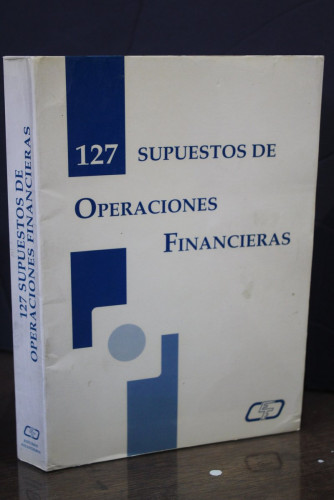 Portada del libro de 127 Supuestos de operaciones financeras