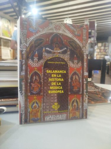 Portada del libro de Salamanca en la historia de la musica europea