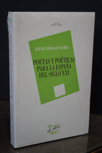 Portada del libro de Poetas y poéticas para la España del siglo XXI