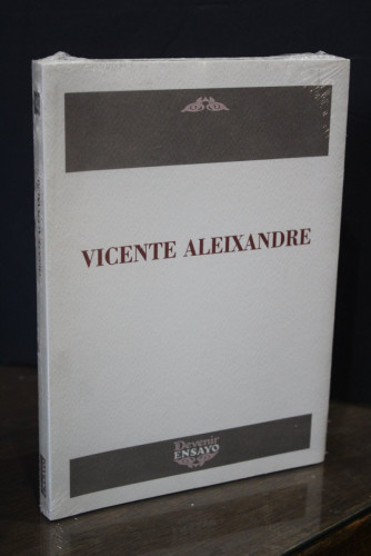 Portada del libro de Vicente Aleixandre.- Devenir.