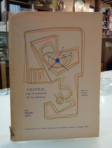 Portada del libro de Cratilo, o la exactitud de las palabras.
