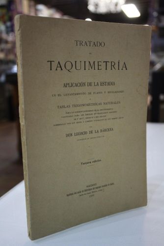 Portada del libro de Tratado de Taquimetría.