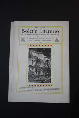 Portada del libro de Boletín Literario del Instituto General y Técnico de Zaragoza