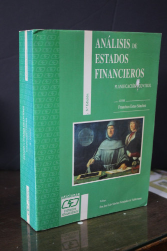 Portada del libro de Análisis de Estados Financieros. Planificación y control