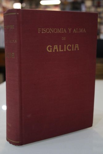 Portada del libro de Fisionomía y alma de Galicia.