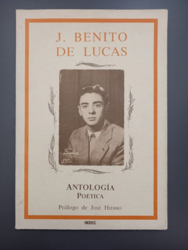 Portada del libro de Antología poética