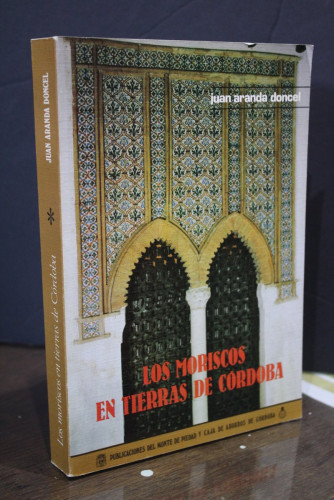 Portada del libro de Los Moriscos en tierras de Córdoba