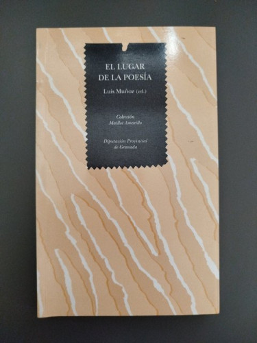 Portada del libro de El lugar de la poesía